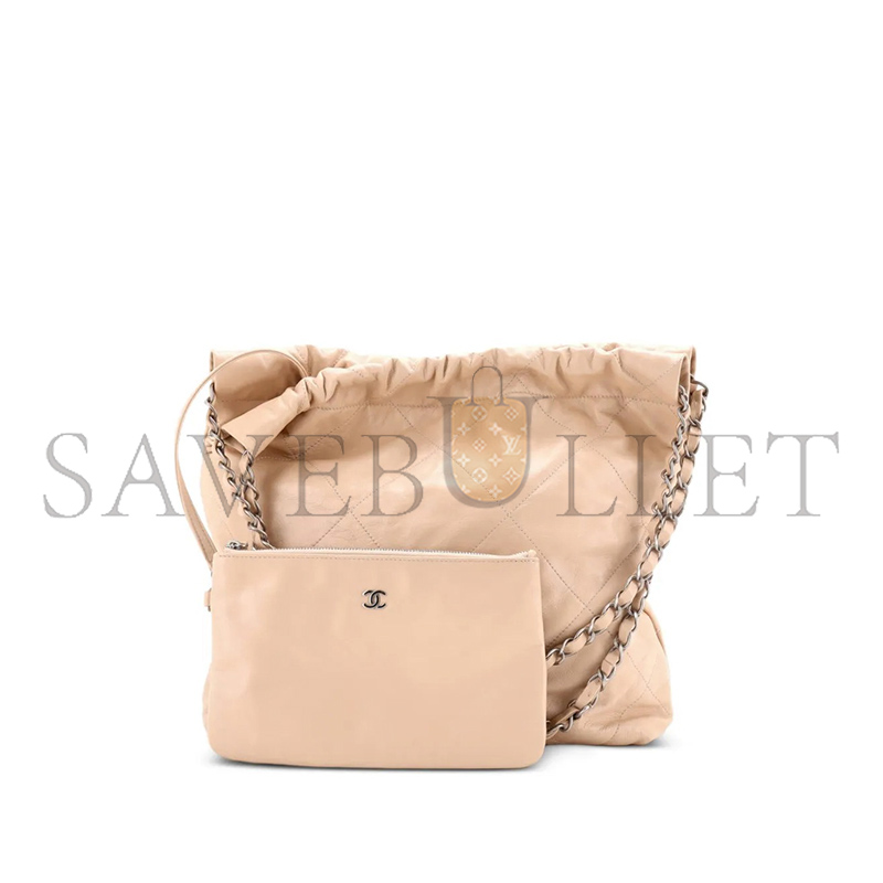 CHANEL 22 SMALL HANDBAG AS3260 (37*35*7cm)